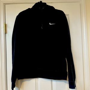 Mens Nike black hoodie, medium